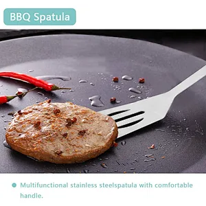 7 Pieces BBQ Grill Accessories Set Good Quality BBQ Tools Portable BBQ Tool Set